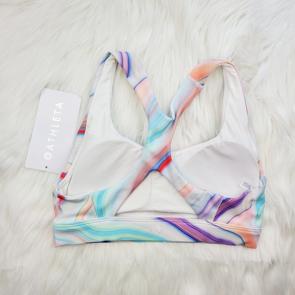 NWT Athleta Love Proudly Ultimate Supersonic Bra - Picture 6 of 8